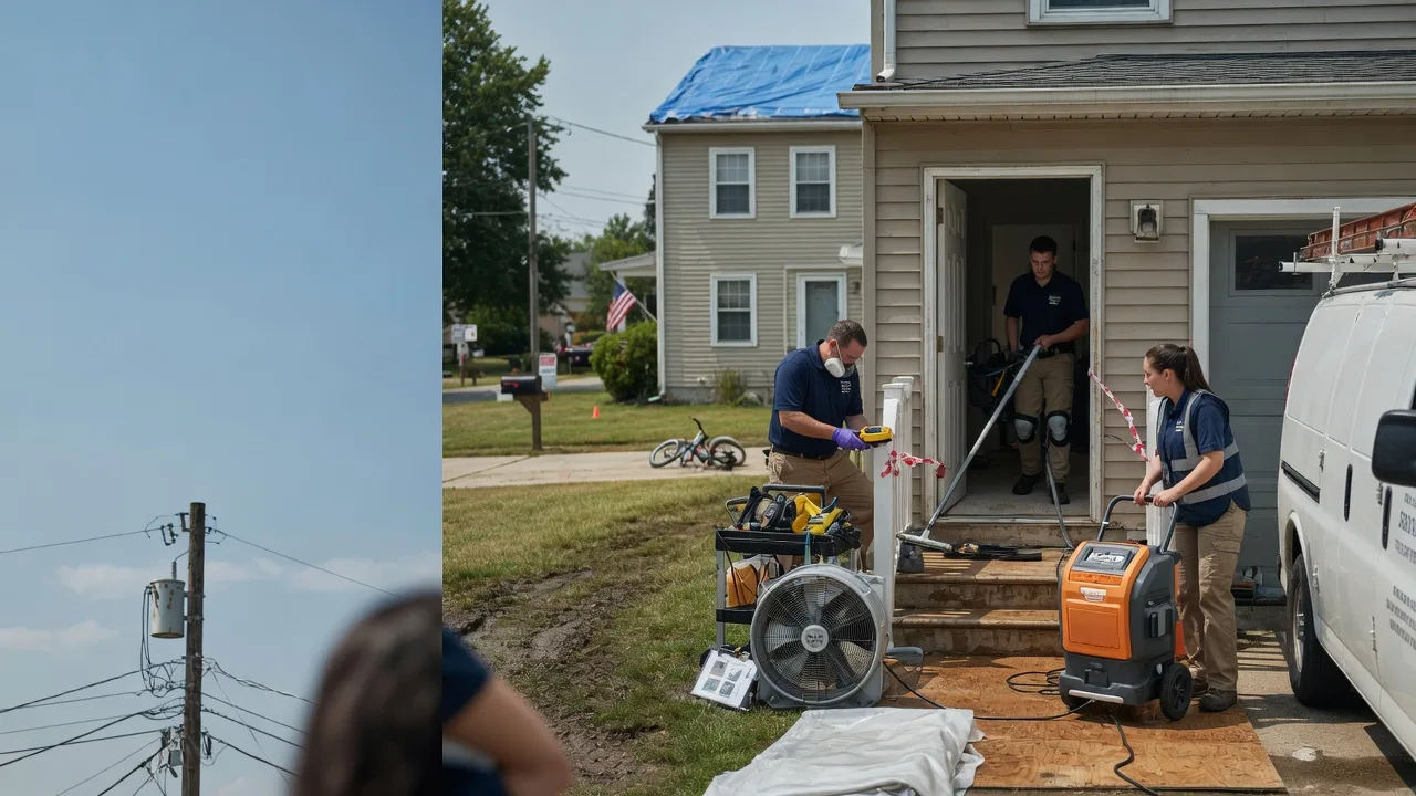 Water Damage Repair in De Graff, OH near me